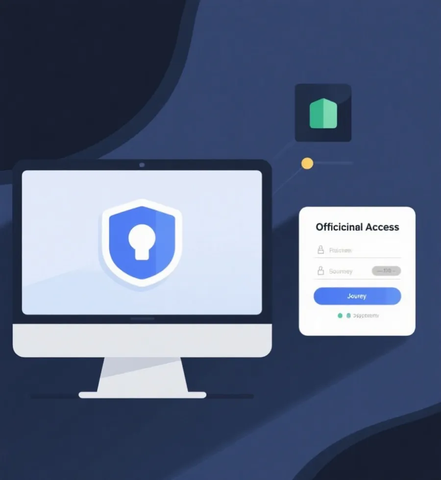 官方访问流程示意图